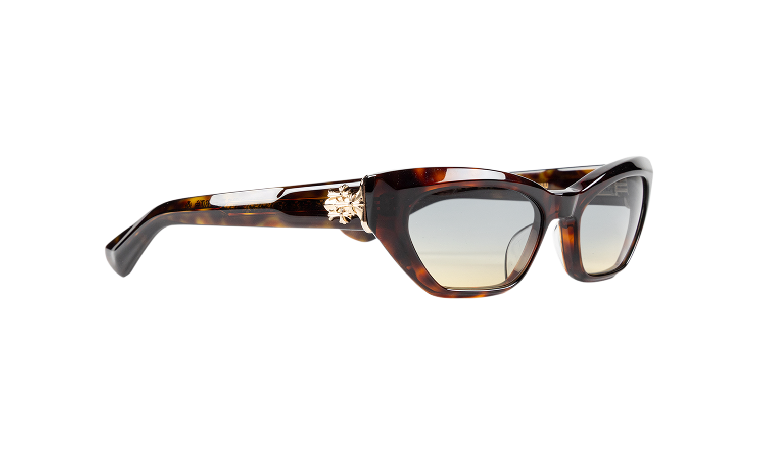 Hallla Baluuuu Cat Eye Sunglasses "Brown" CHRM1284