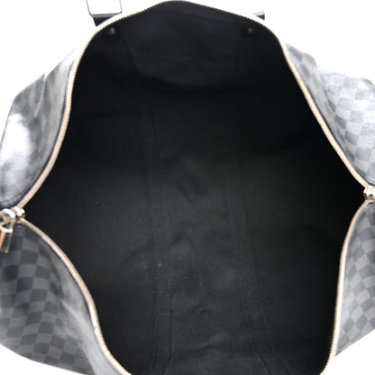 Damier Graphite Keepall Bandouliere 55