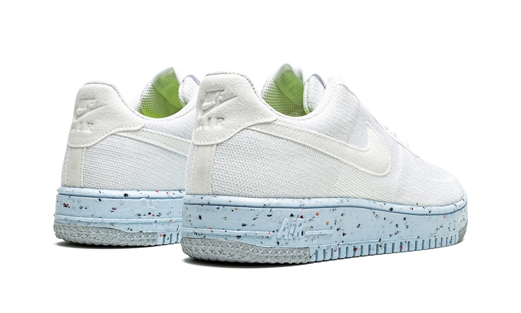 AIR FORCE 1 CRATER FLYKNI MNS WMNS "White" DC7273 100