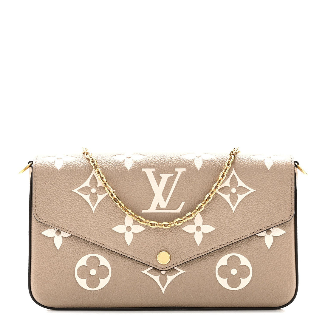 Empreinte Monogram Giant Felicie Pochette Tourterelle Creme