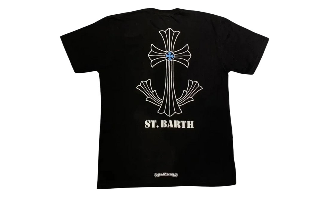 St. Barths Exclusive Anchor T-shirt "Black/Blue" CHRM1560