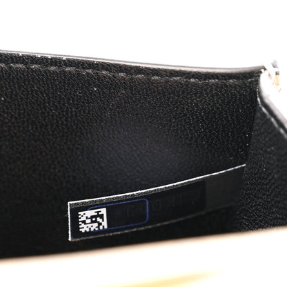 Calfskin Small Nile Bracelet Minaudiere Bag Motty Grey