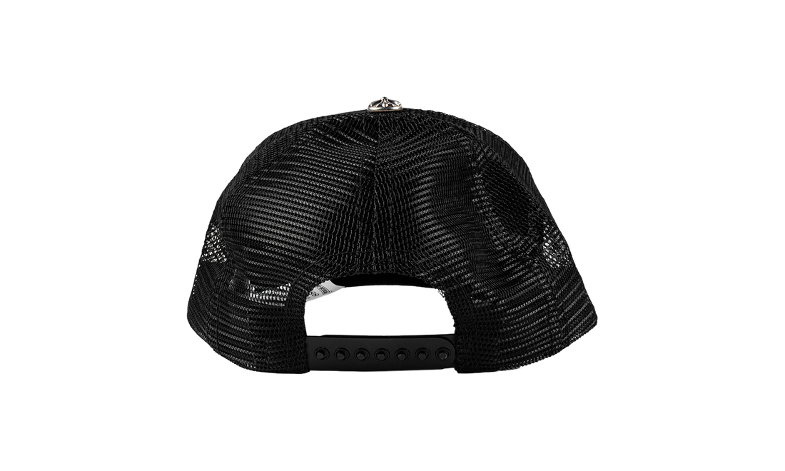 St. Barth Exclusive CH Patch Trucker Hat "Black / White" CHRM1211