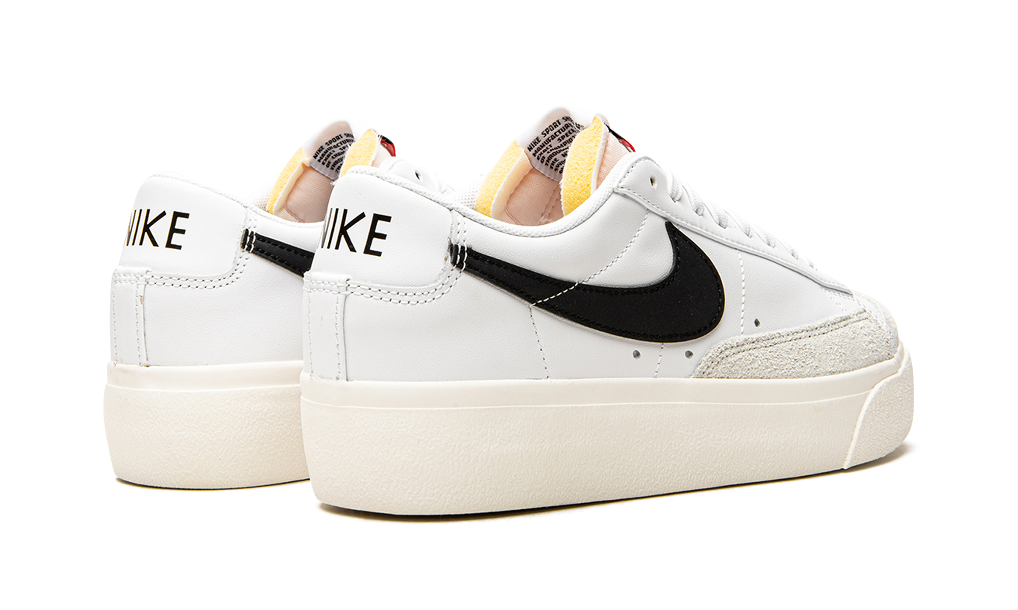 BLAZER LO PLATFORM MNS WMNS "White Black" DJ0292 101