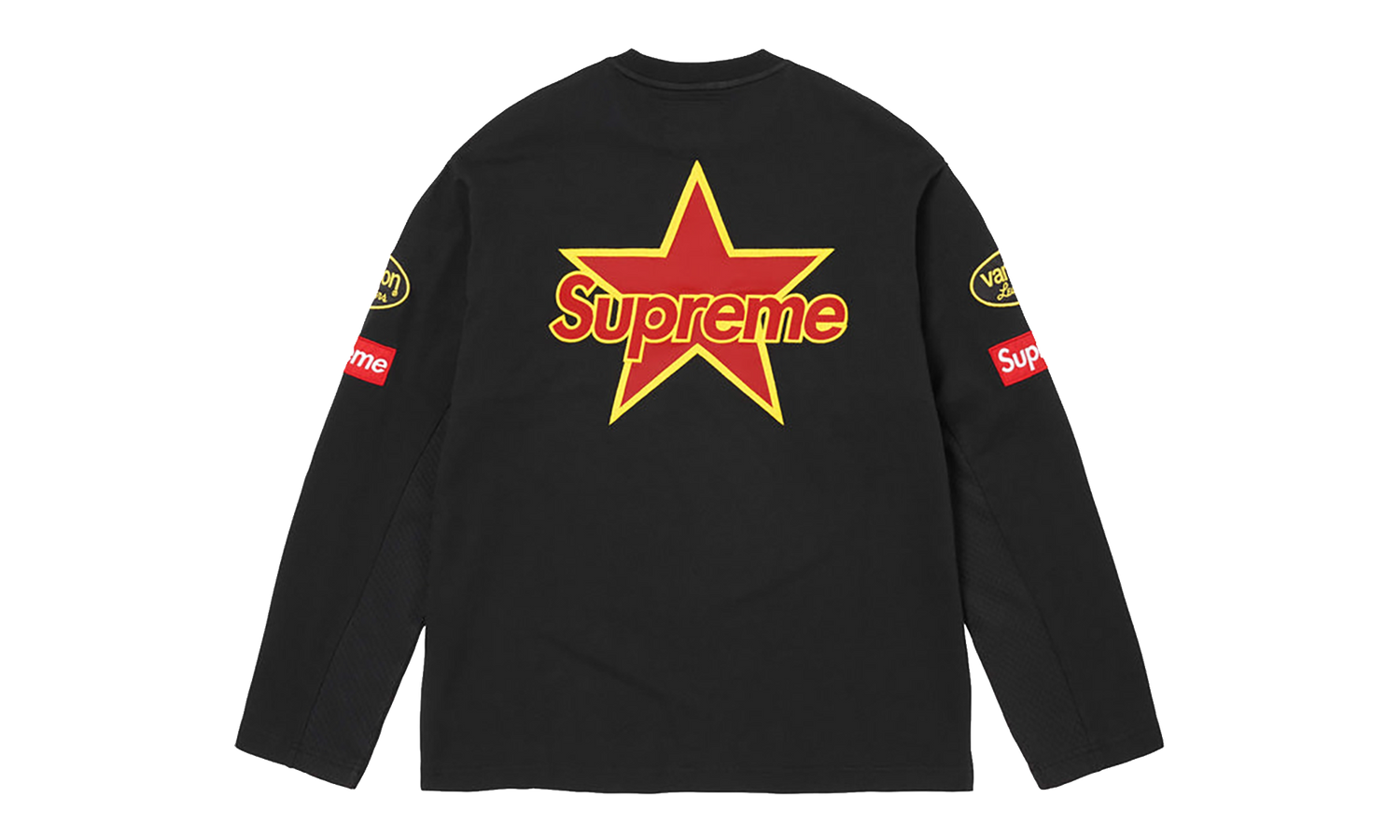 Vanson Leathers® L/S Top "SS26 - Black" SU27022