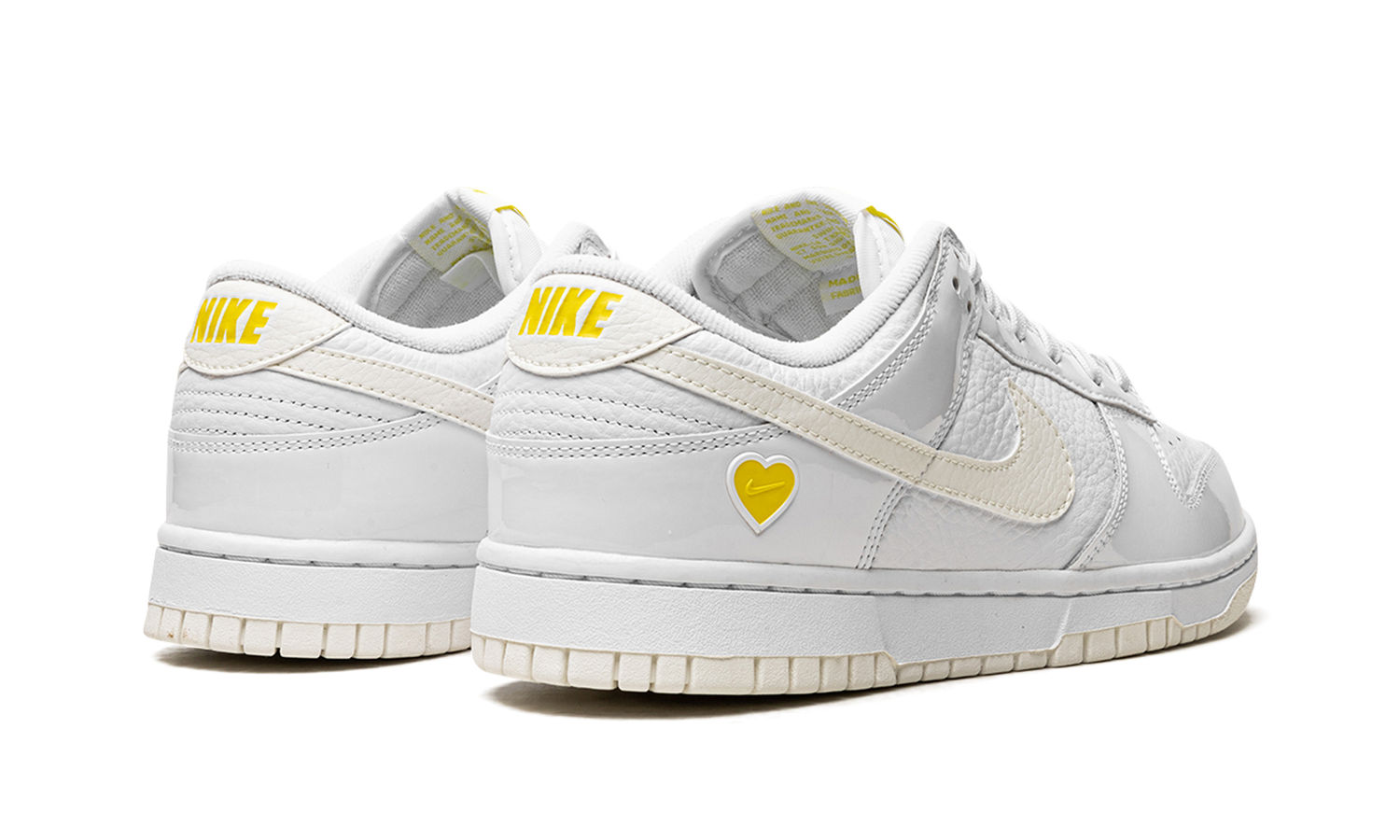 DUNK LO MNS WMNS "Yellow Heart" FD0803 100