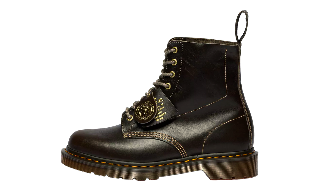 1460 Classic Calf Leather Boots "Sepia Grey — Classic Calf" 42468021