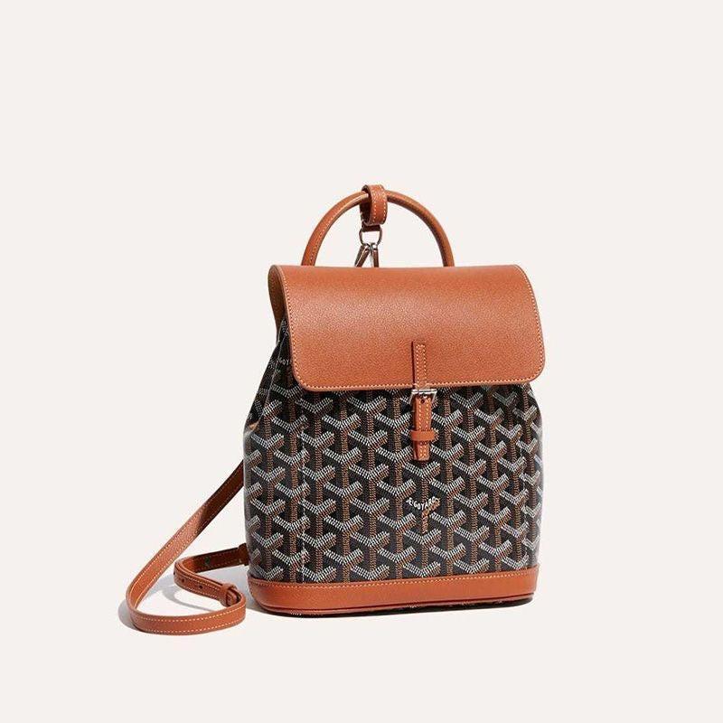 Goyard Mini Alpin Backpack In Goyardine Canvas ✨