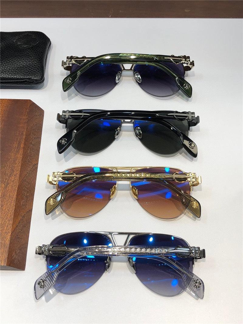 CHROME HEARTS CRH8253 men's  Sunglasses ⚜️