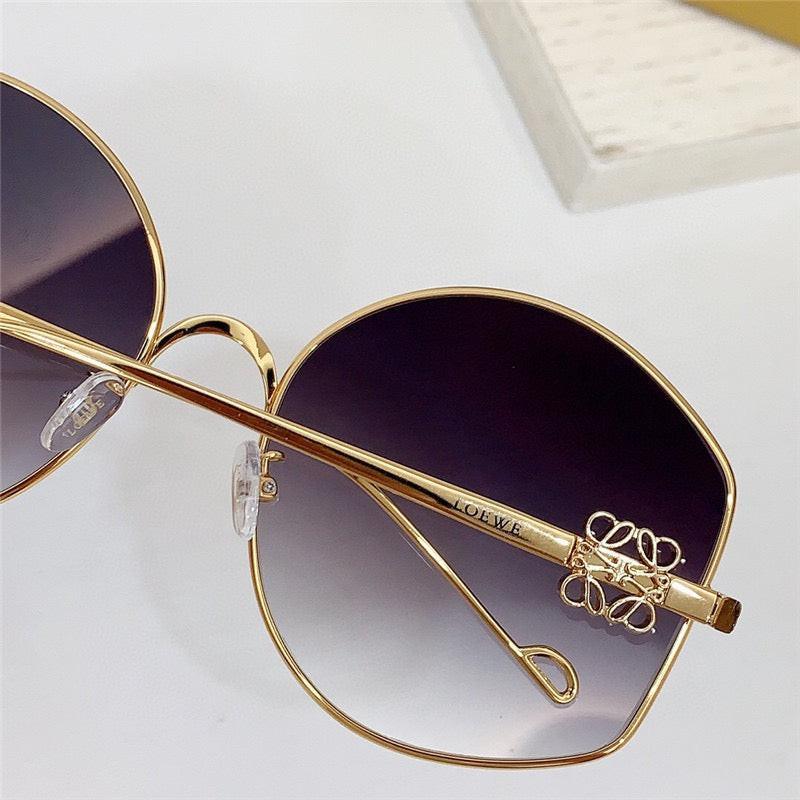 New Season 2024 LOEWE Oversize sunglasses in metal  🖤