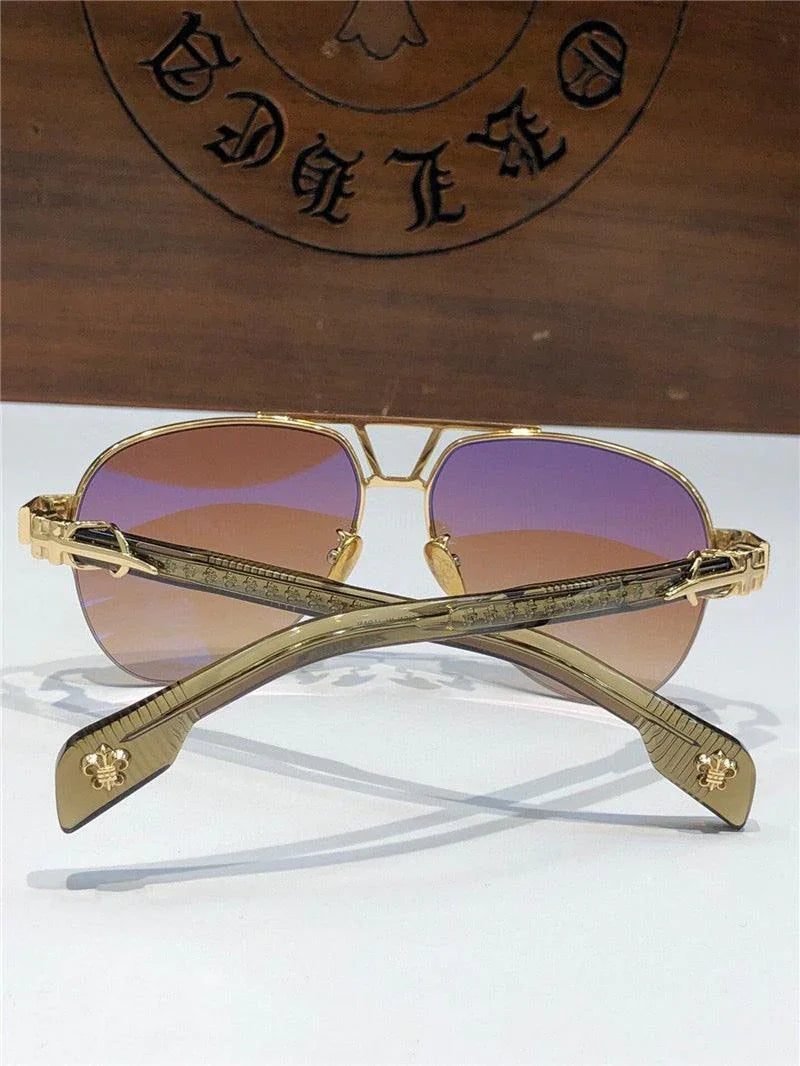 CHROME HEARTS CRH8253 men's  Sunglasses ⚜️