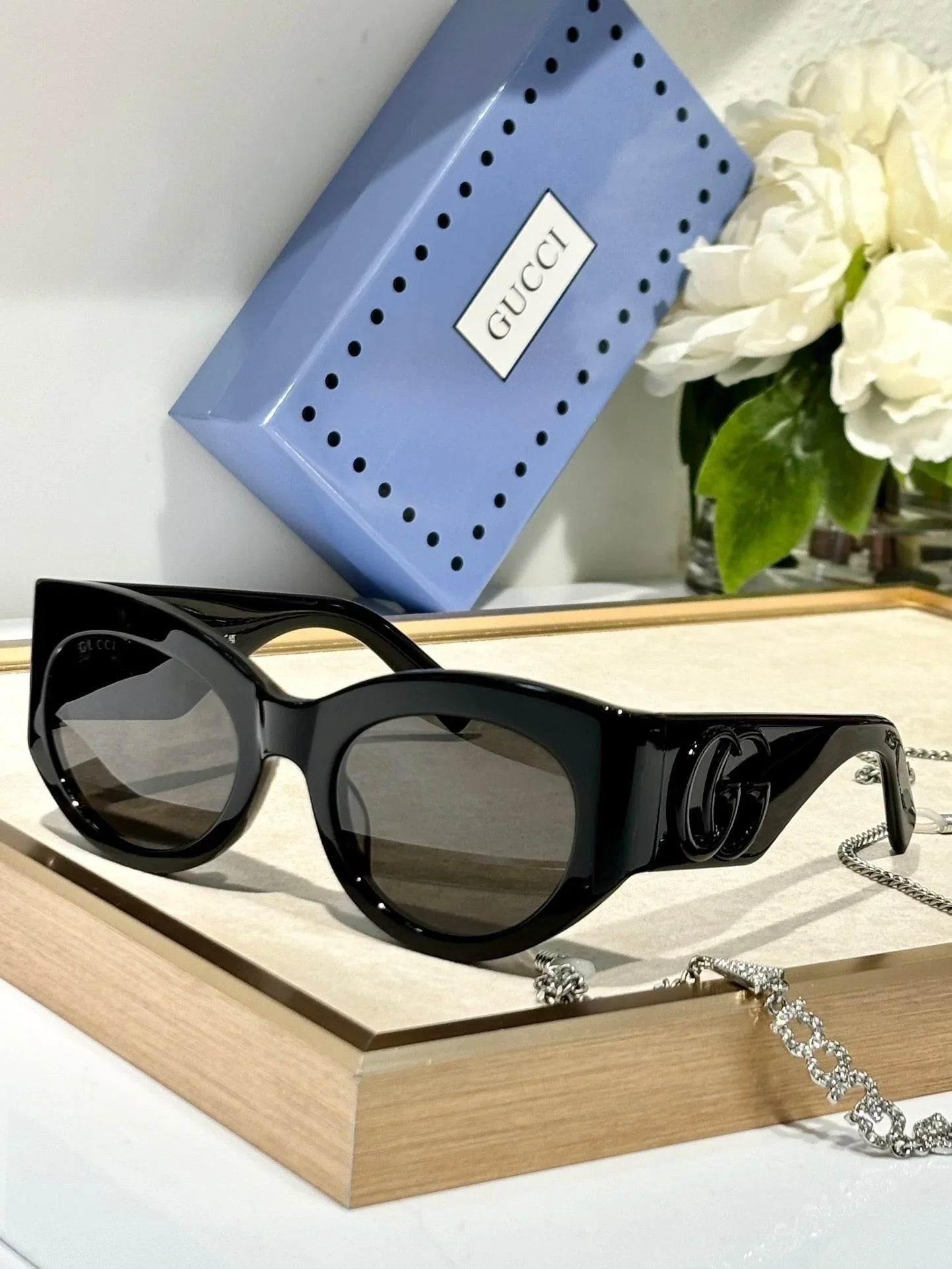 Gucci GG 1544S 53mm Women's Sunglasses ✨