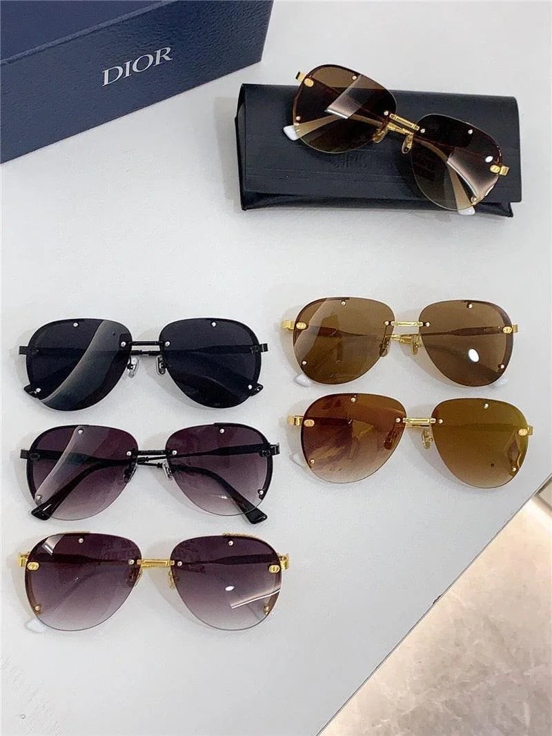 DIOR HOMME NeoDior S4U Mirrored Rectangular Sunglasses✨