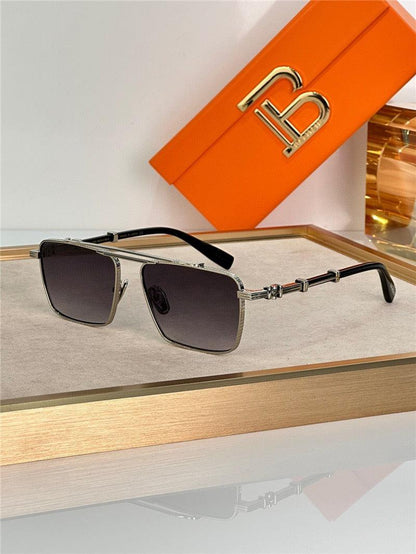 BALMAIN BPS-149C Gold-Silver Sunglasses  ✨