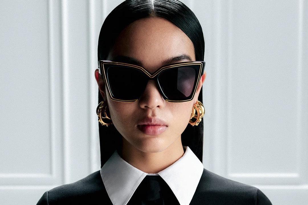 New Season $810 VALENTINO V - GRACE OVERSIZED CATEYE ACETATE FRAME Sunglasses✨