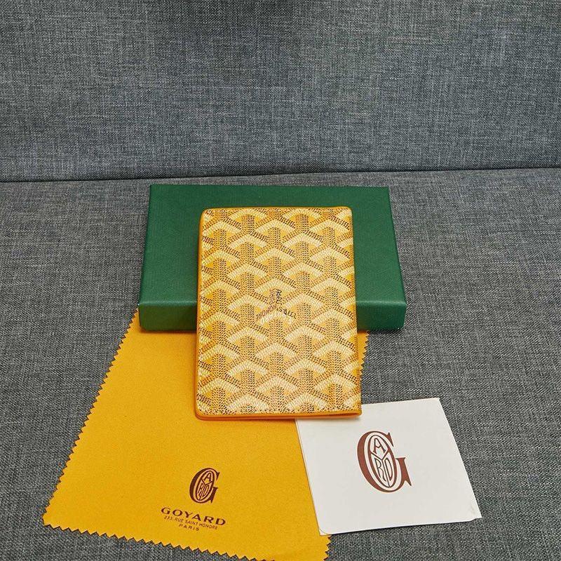 Goyard Grenelle Passport Cover In Goyardine Canvas✨