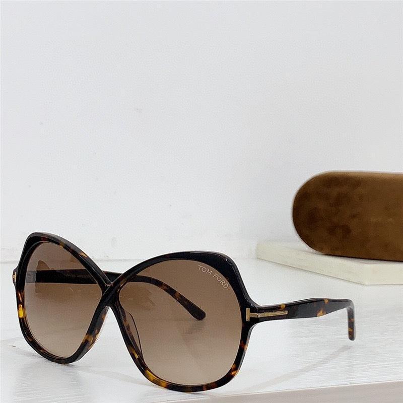 ✨TOM FORD Eyewear Rosemin Oversize round-frame sunglasses