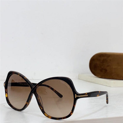 ✨TOM FORD Eyewear Rosemin Oversize round-frame sunglasses