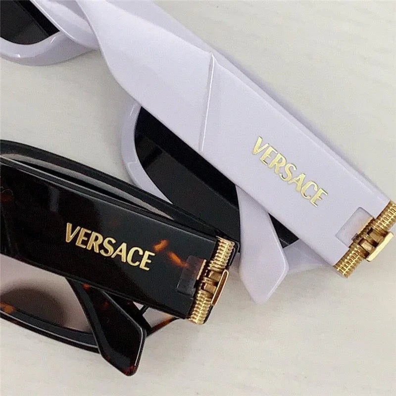 Versace VE4465 GB1/87 53-18 Rectangle Unisex SUNGLASSES ✨