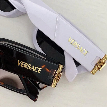 Versace VE4465 GB1/87 53-18 Rectangle Unisex SUNGLASSES ✨