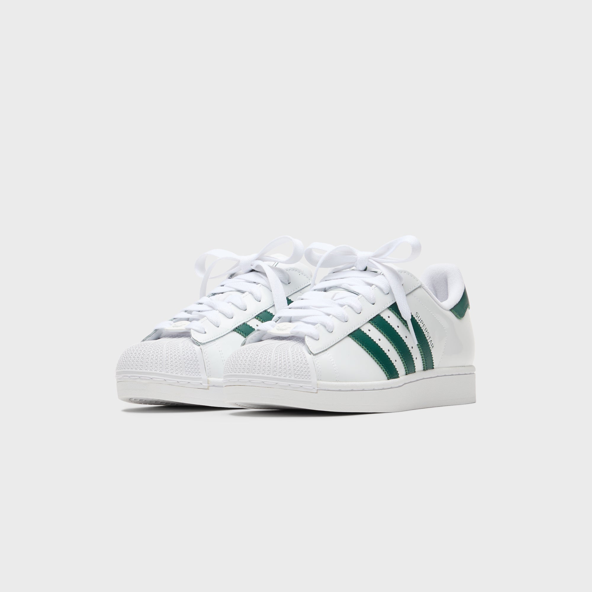 adidas Superstar II - Cloud White / Collegiate Green