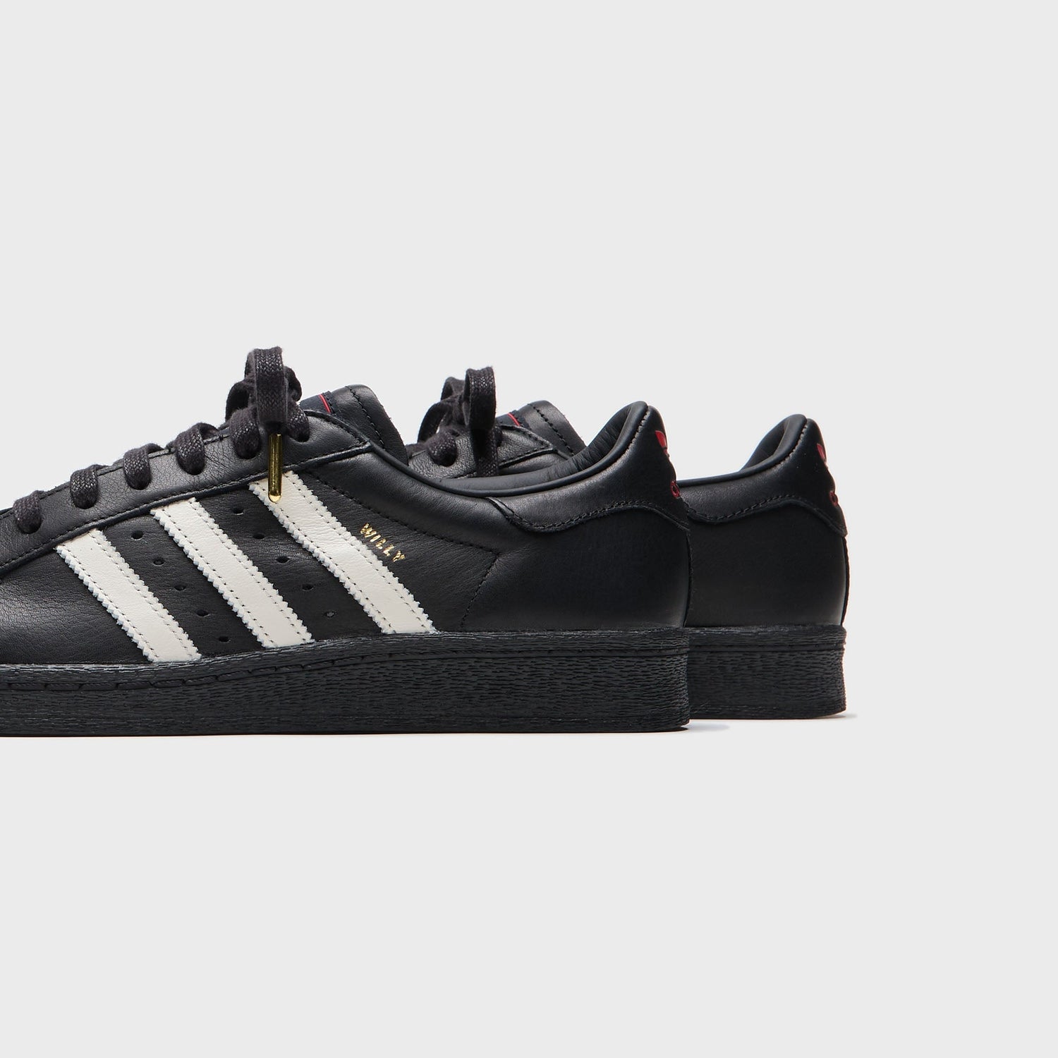 adidas x Willy Chavarria Superstar - Core Black / Off White / Red