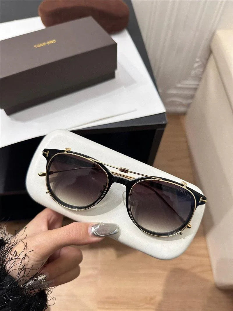 TOM FORD SOFT ROUND FT5644 Sunglasses 🔱