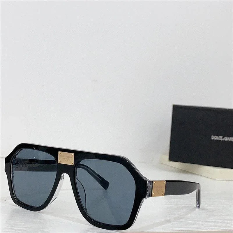 Dolce & Gabbana Eyewear pilot-frame logo-plaque Sunglasses ✨