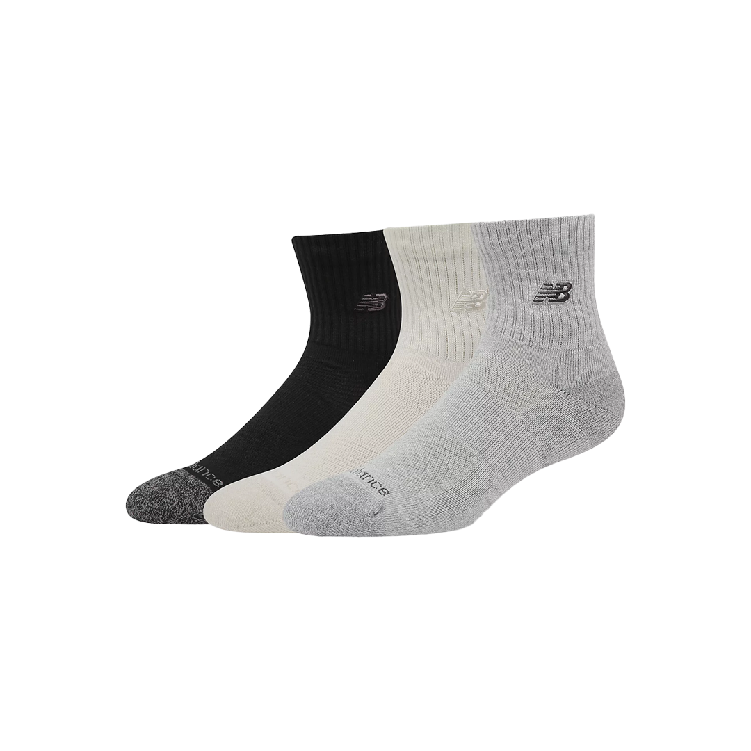 ACTIVE PREMIUM QUARTER 3 PACK BLACK/SEA SALT