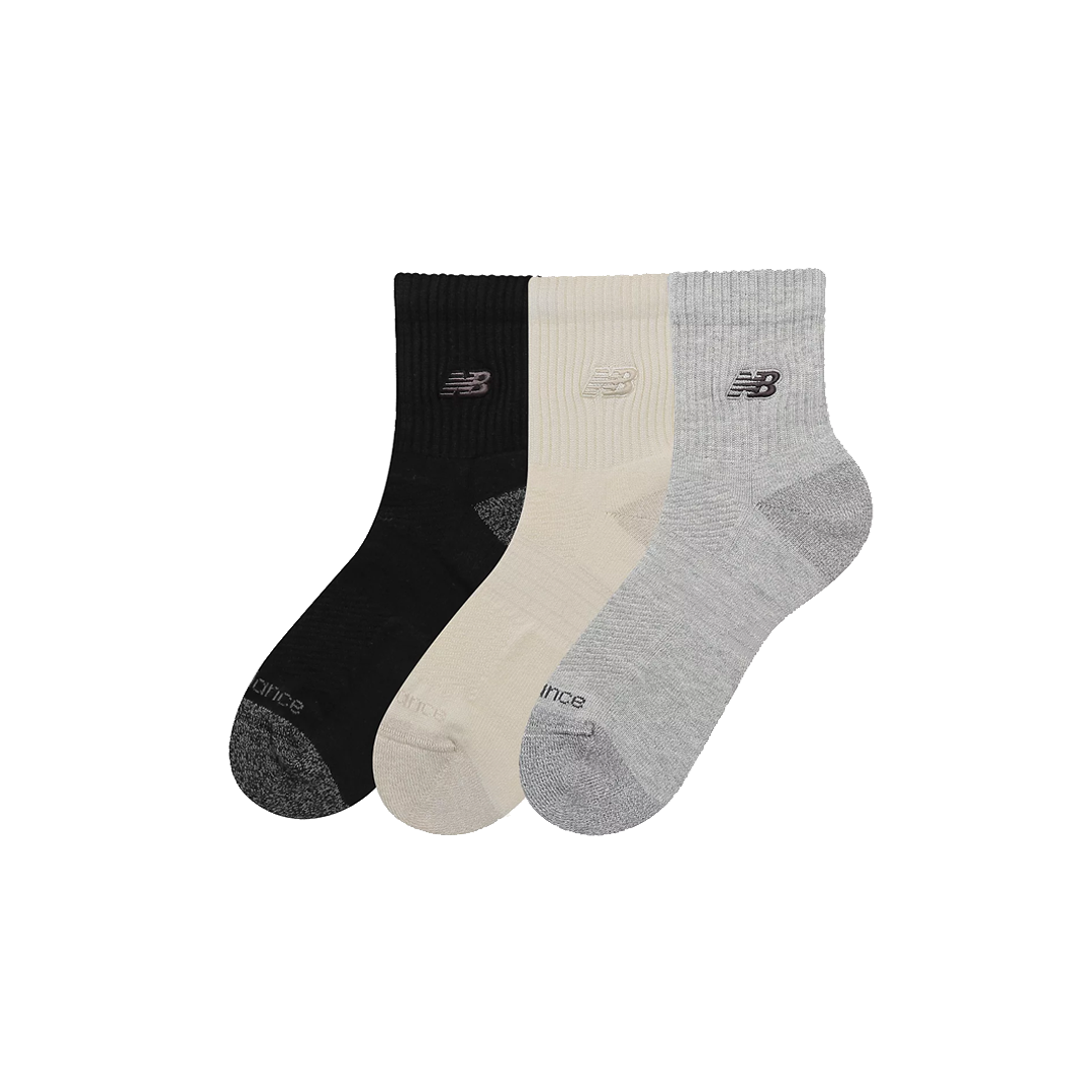 ACTIVE PREMIUM QUARTER 3 PACK BLACK/SEA SALT