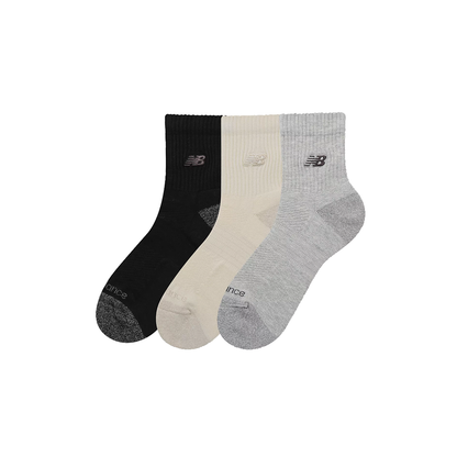 ACTIVE PREMIUM QUARTER 3 PACK BLACK/SEA SALT