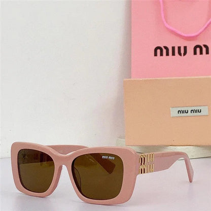Miu Miu Glimpse oval-frame Acetate - 54 -07YS Women&