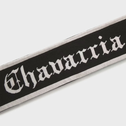 adidas x Willy Chavarria Soccer Scarf - Black / Better Scarlet / Collegiate Green