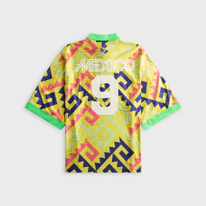 adidas x Willy Chavarria All Over Printed Goalkeeper Jersey - Solar Lemon / Pure Purple / Solar Turbo