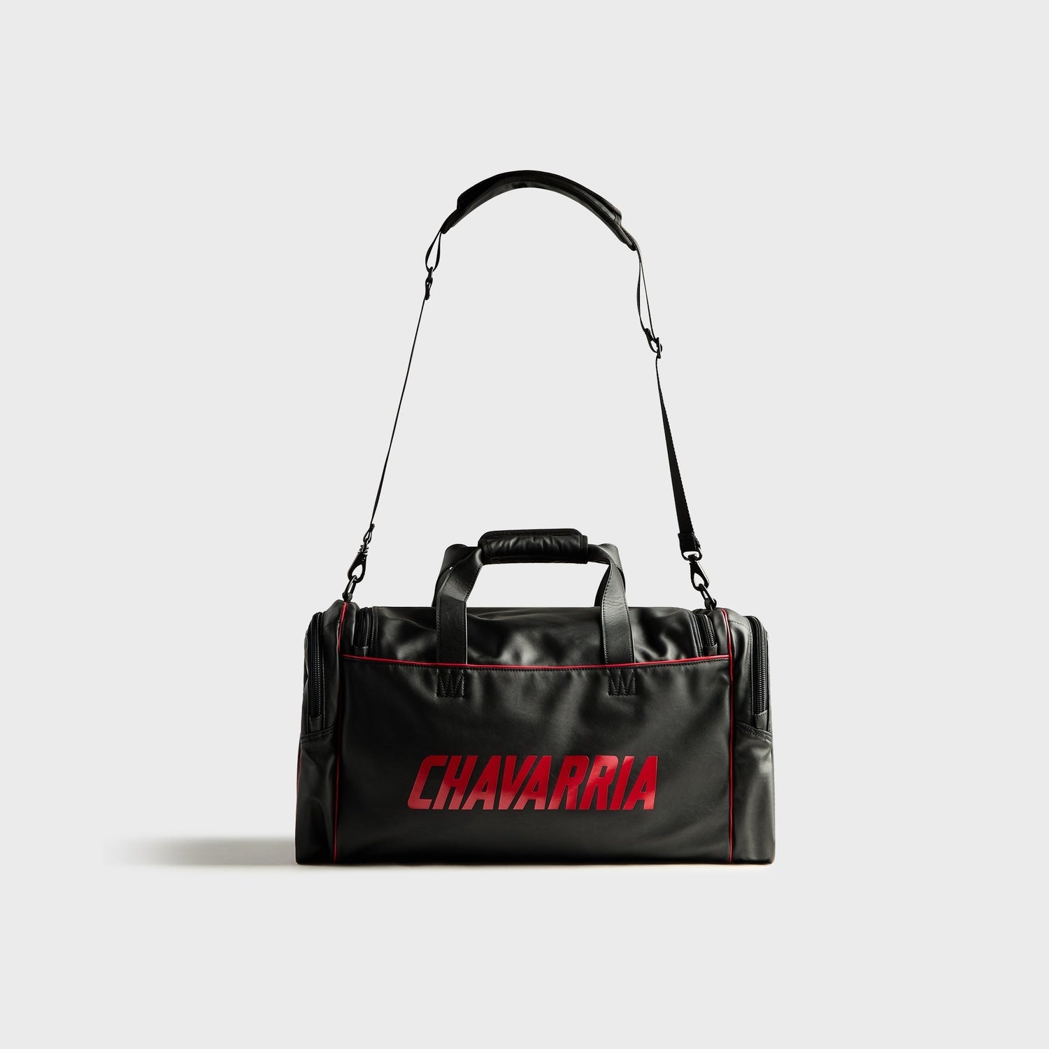 adidas x Willy Chavarria Premium Leather Gym Bag - Black