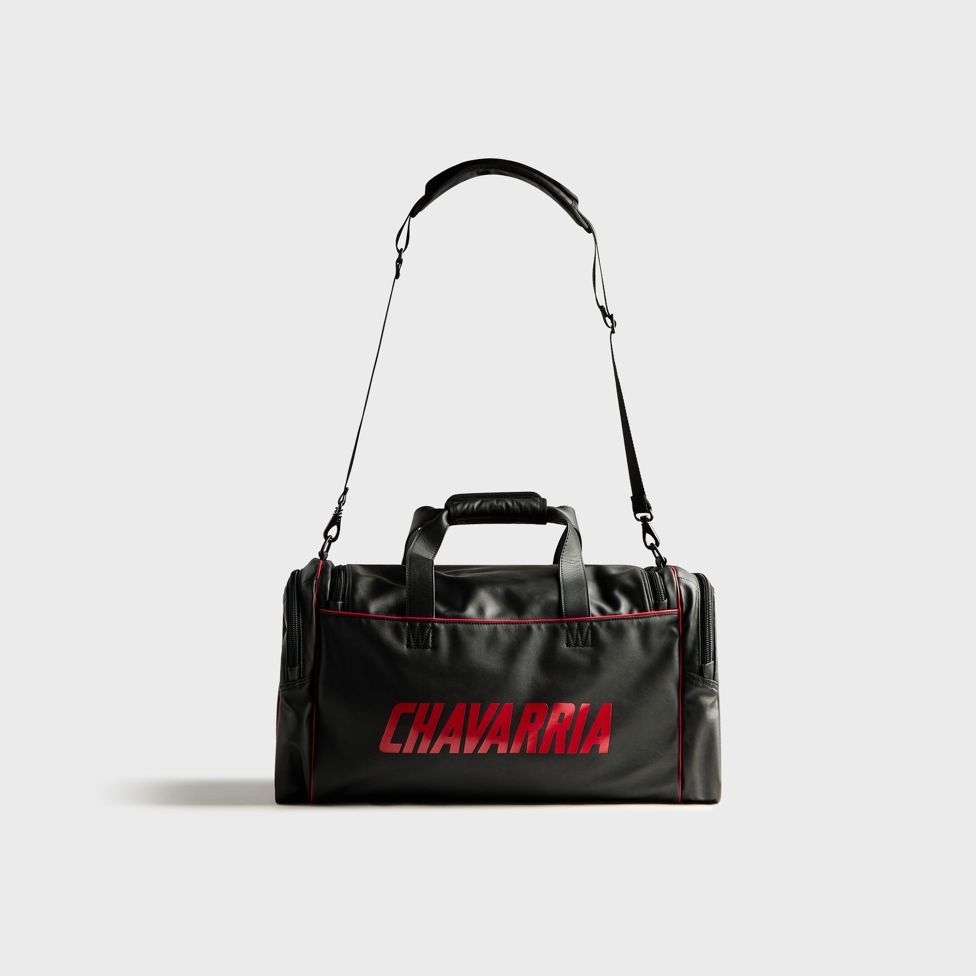 adidas x Willy Chavarria Premium Leather Gym Bag - Black