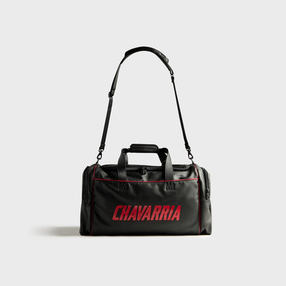adidas x Willy Chavarria Premium Leather Gym Bag - Black