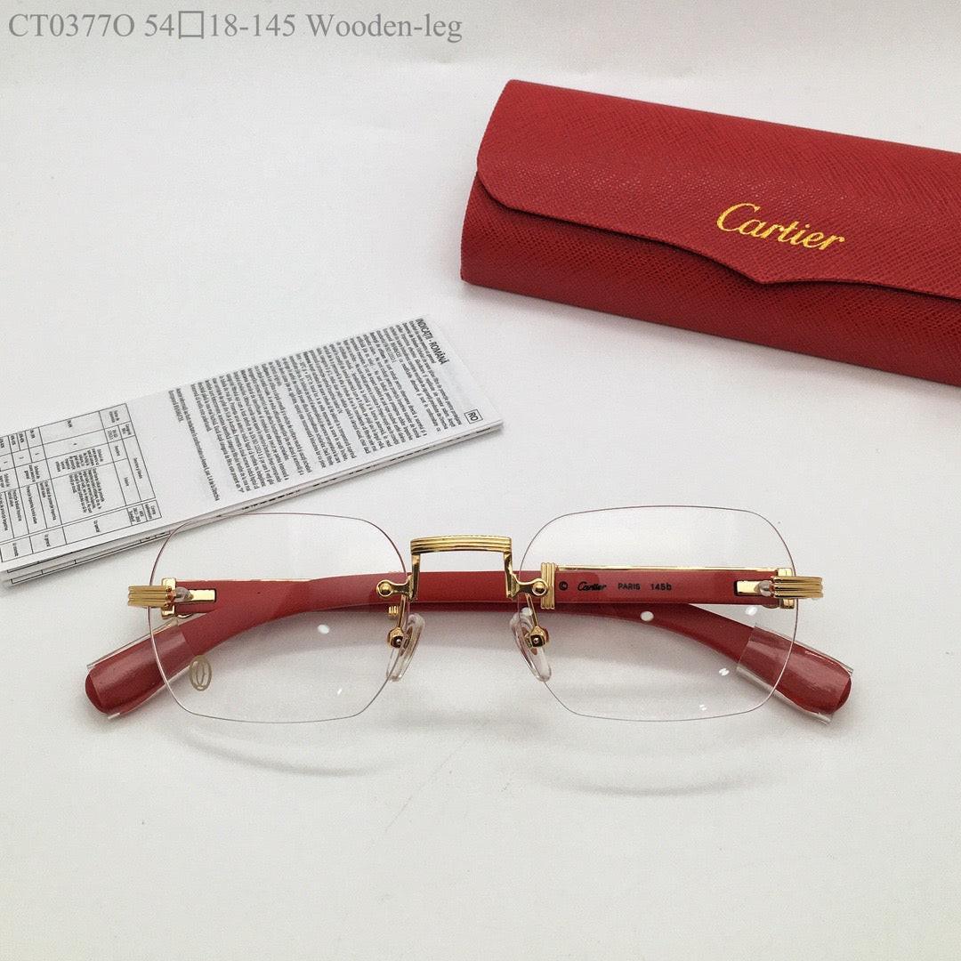 Cartier CT 0377O-NVt Optical Wooden frame 53-21-145  $2945 ✨