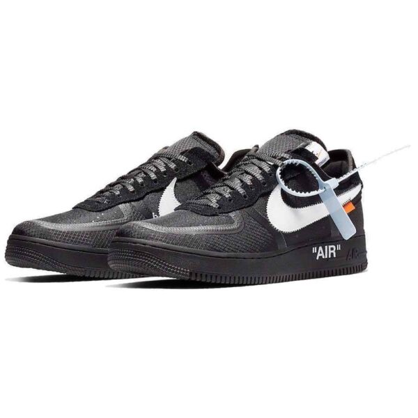 Off-White x Nike Air Force 1 Black Secondary image