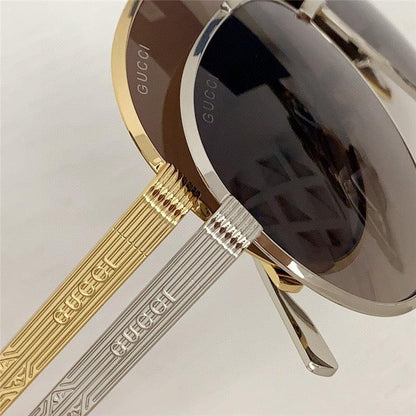 New Season Gucci 1513S Eyewear navigator-frame Sunglasses  ✨