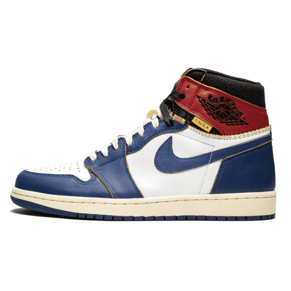 Union LA x Fragment Design x Air Jordan 1 High OG Varsity Red Sport Royal 2026 Main image