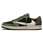 Jordan1 Low OG x Travis Scott Black Olive