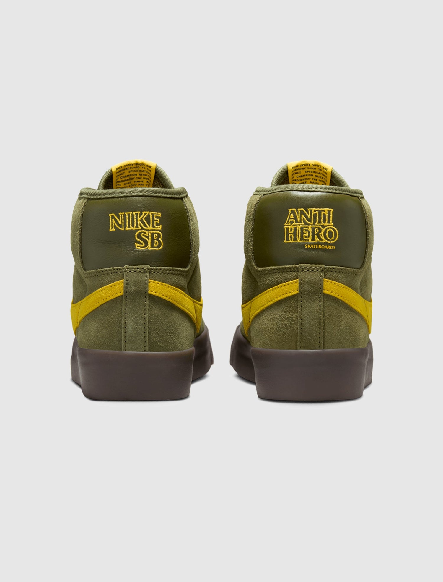 ANTI HERO ZOOM BLAZER MID SB "ROUGH GREEN/AMARILLO"