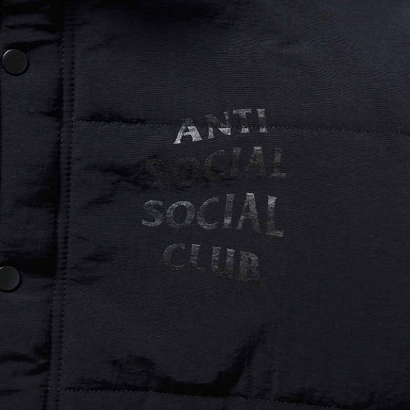 Anti Social Social Club Standard Issues Puffer - Black