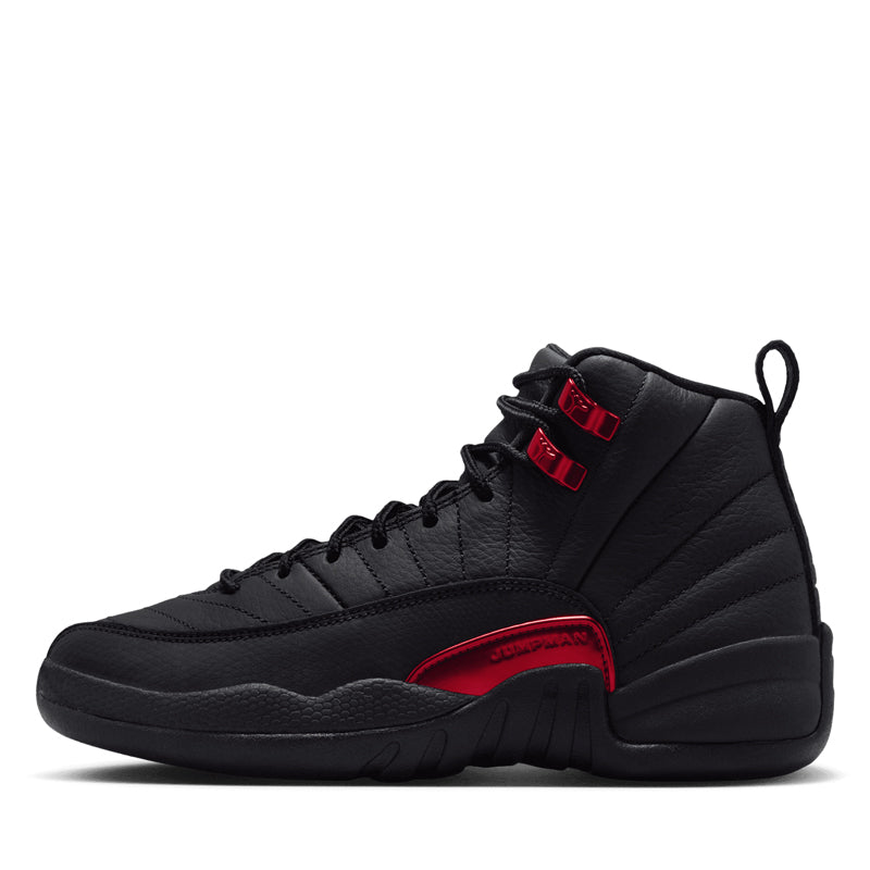 Air Jordan 12 Retro 'Bloodline' (GS) - Black/Varsity Red