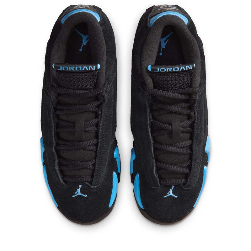 Air Jordan 14 Retro 'University Blue' (GS) - Black/White