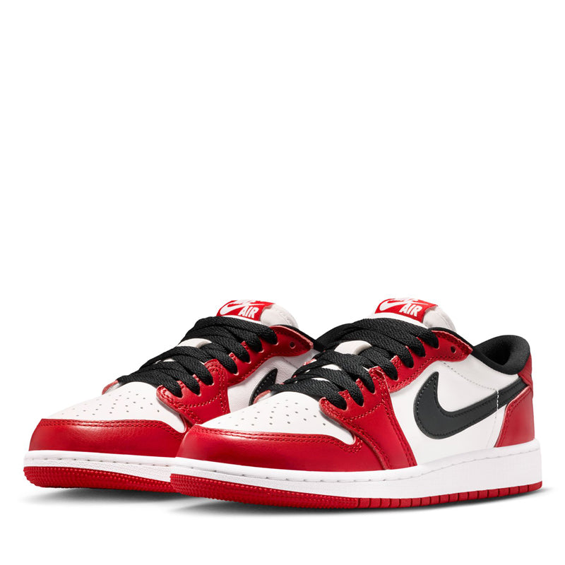 Air Jordan 1 Retro Low OG 'Chicago' (GS) - Varsity Red/Black