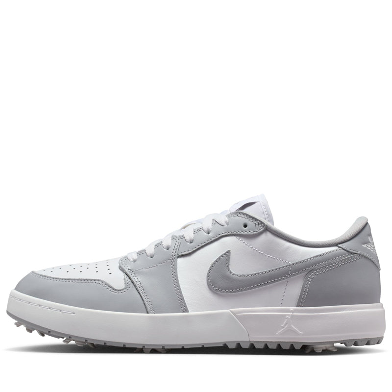 Air Jordan 1 Low Golf Spiked - Wolf Grey/White