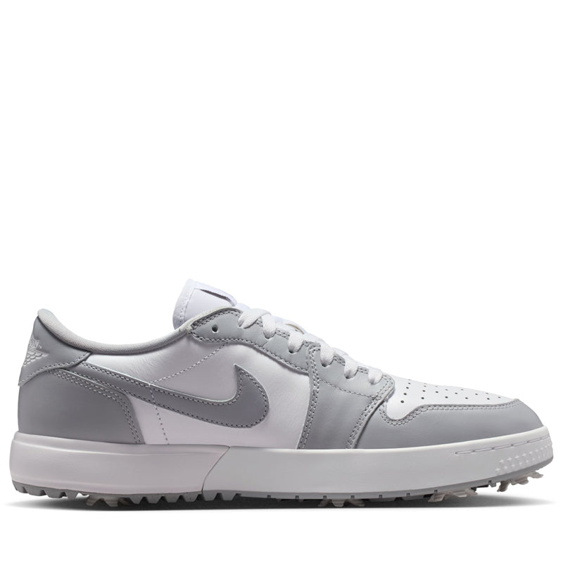 Air Jordan 1 Low Golf Spiked - Wolf Grey/White