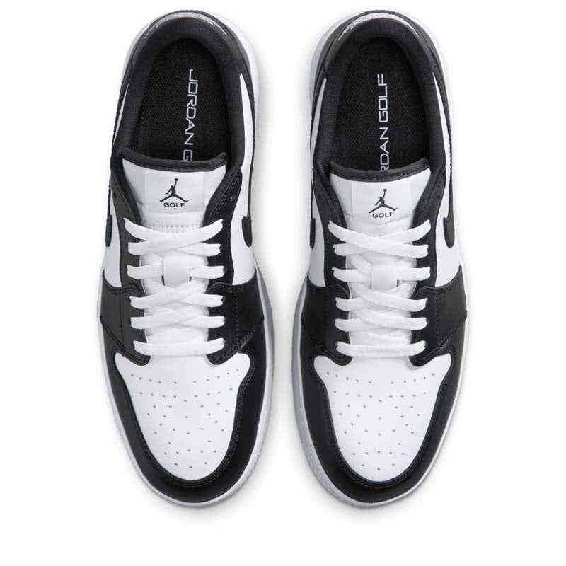Air Jordan 1 Low Golf Spiked 'Panda' - White/Black